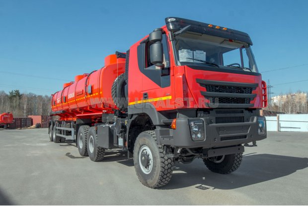 Тягач АМТ N.V. 632910 (6х6) + Полуприцеп цистерна ППЦ 35П-24Д-3