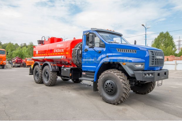 Автотопливозаправщик АТЗ-11Б УСТ 5453 Урал NEXT 4320-6951-74 доработка под ДОПОГ