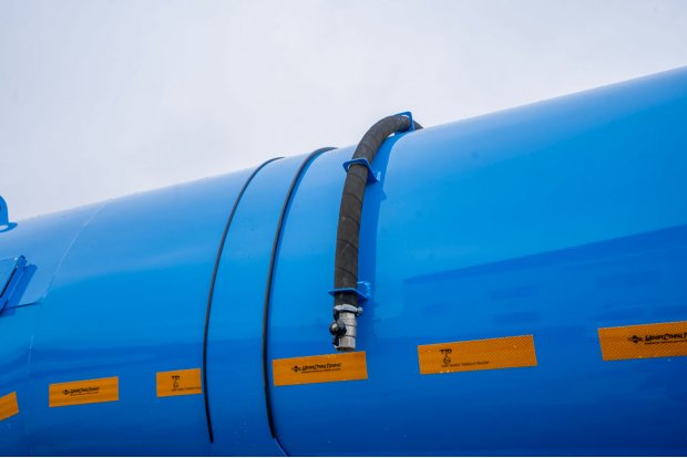 Слив из экологического короба