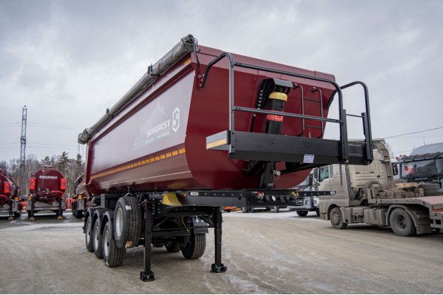 Полуприцеп самосвал ППС 34-32Л SEVEREST высота ССУ 1450 мм