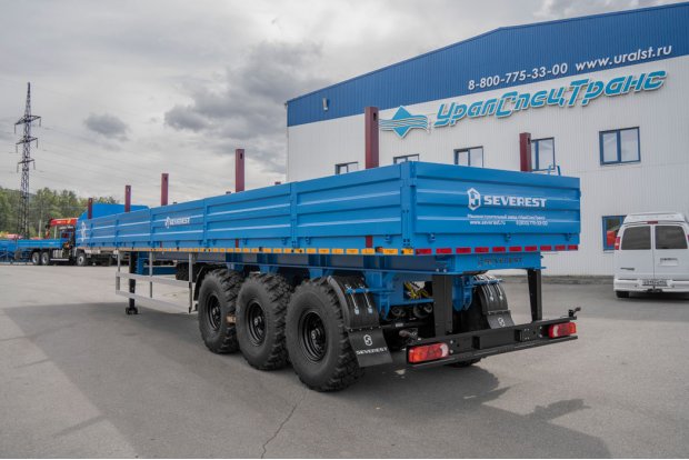 Полуприцеп бортовой ППБ 30Б-31-14К УСТ 9465 высота ССУ 1500