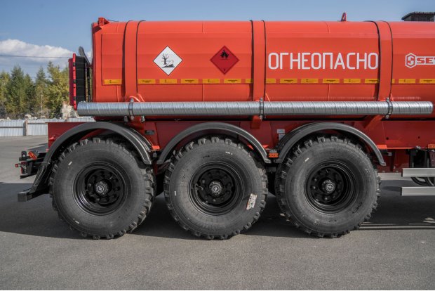 Оси полуприцепа