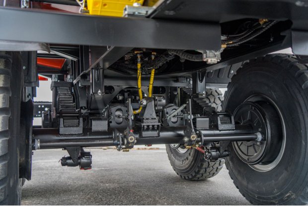 Рессорно-балансирная подвеска с РШ