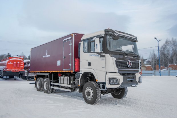 Машина для взрывчатых веществ на шасси SHACMAN SX32586V385