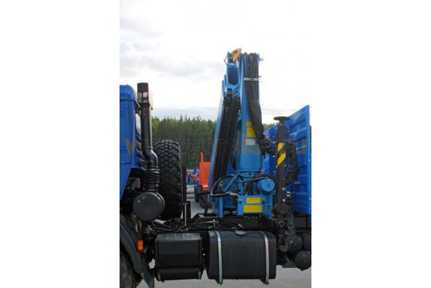 Бортовой Камаз с КМУ ИМ-150