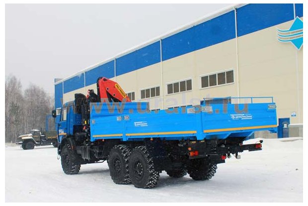 Бортовой автомобиль с КМУ Palfinger PK-23500А