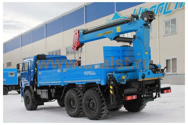 Камаз бортовой с КМУ