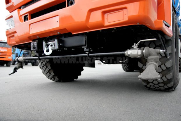 Передняя поливомоечная рейка (опция)