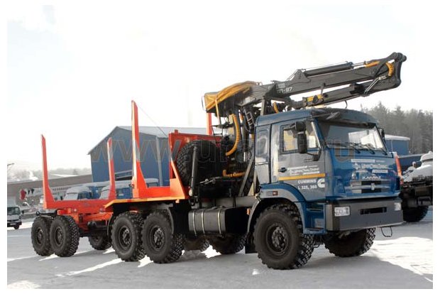 Камаз лесовоз с ГМ