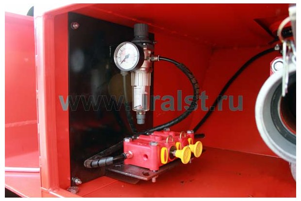 Блок пневмоуправления донными клапанами