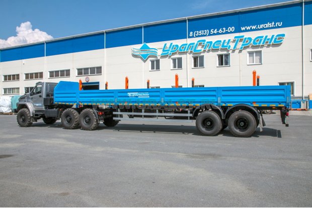 Полуприцеп бортовой ППБ 20-23Д-12К BPW