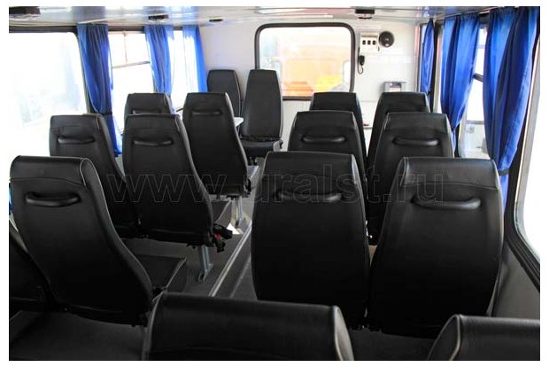 Салон вахтового автобуса Камаз