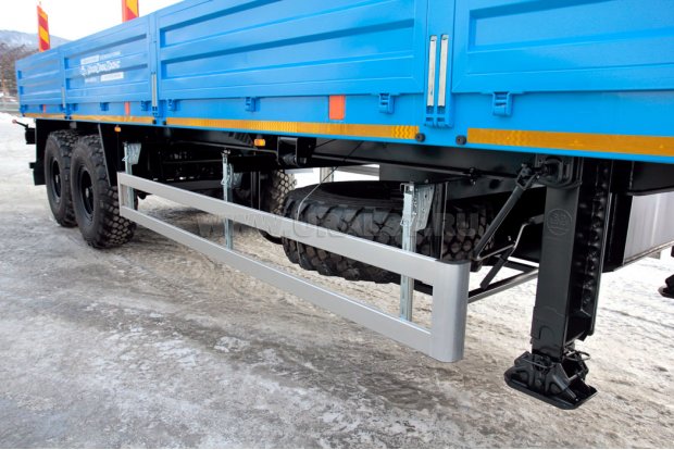 Поворотная боковая алюминивая защита корзины ДЗК