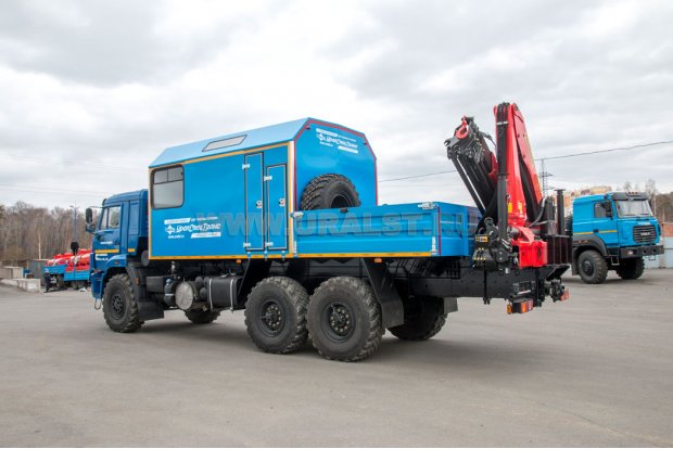 Камаз ПАРМ 43118-RR с КМУ РК-15500D