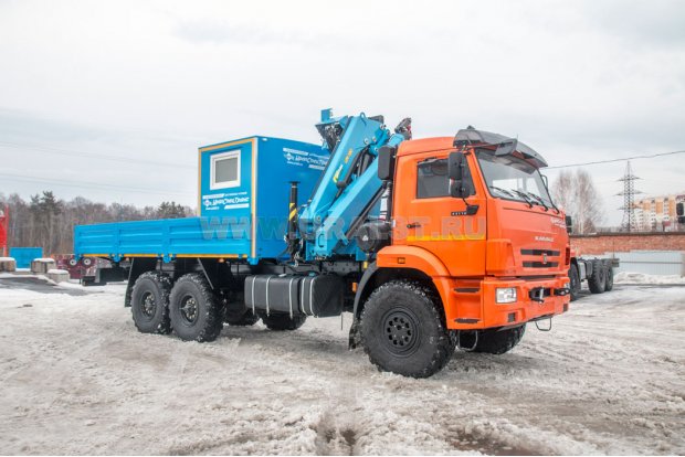 Транспортный отсек Камаз ПАРМ 43118-50 с КМУ ИМ-180