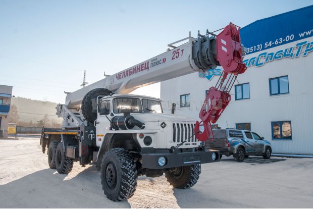 Автокран КС 55732-25-28 "Челябинец" Урал 4320-72Е5