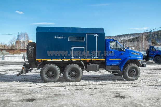 Передвижная парогенераторная установка ППУА 1600/100 Урал NEXT 5557-72Е5Г38