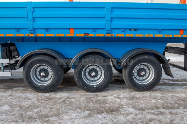 Оси полуприцепа