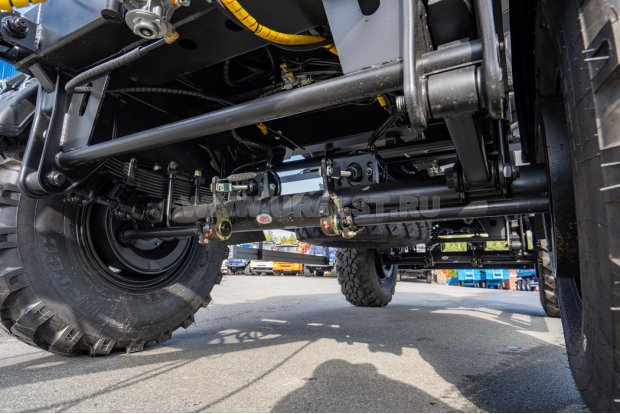 Рессорно-балансирная подвеска прицепа