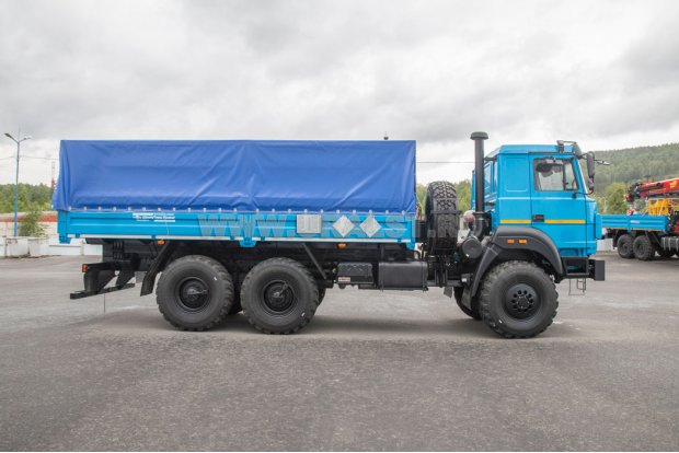 Бортовой автомобиль Урал 5557-80Е5 для взрывных веществ