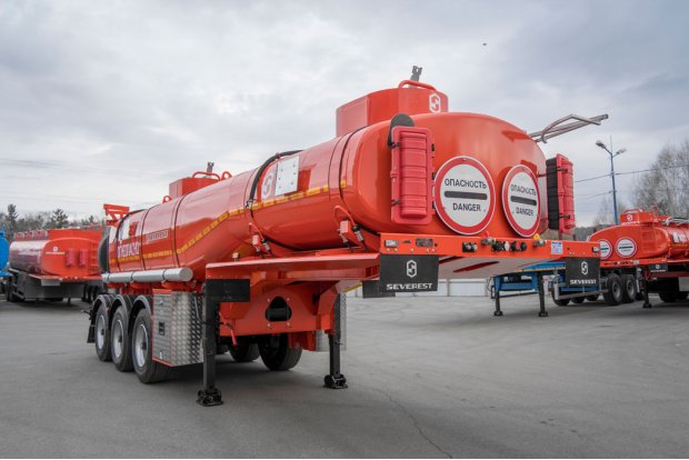 Полуприцеп цистерна для ГСМ (бензовозы) рамная ППЦ 20-32Л-2Н