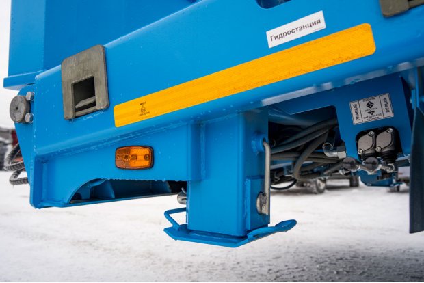 Опоры на заднем свесе