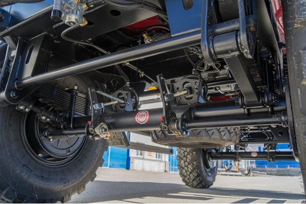 Рессорно-балансирная подвеска прицепа