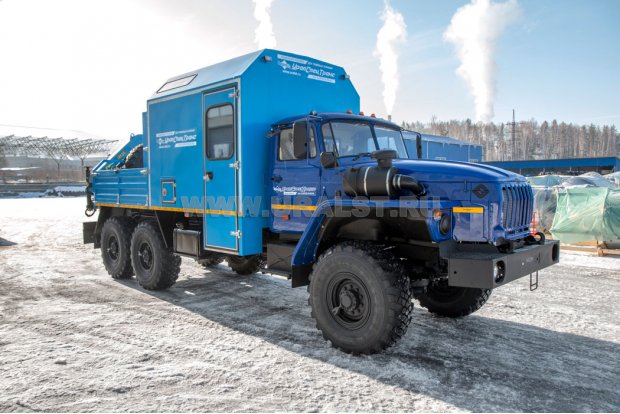 Урал АНРВ УСТ-5453 4320-60М с КМУ ИМ-55