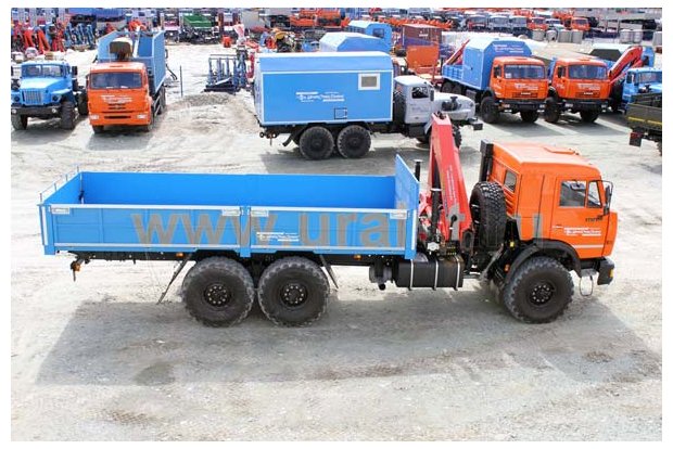 Бортовой Камаз УСТ-54531J с КМУ Palfinger PK-15500