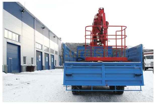 Буровая установка камаз с КМУ Kanglim