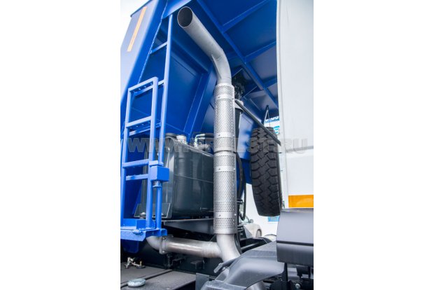 Вертикальная система выброса отработанных газов