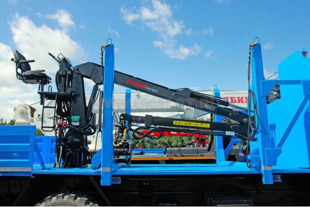 Сортиментовозная платформа