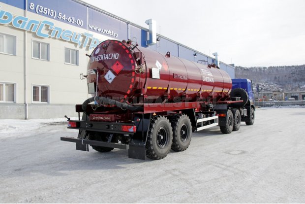 Полуприцеп-цистерна ППЦВ 20Т-21-ОД PNR УСТ-94651 вакуумная