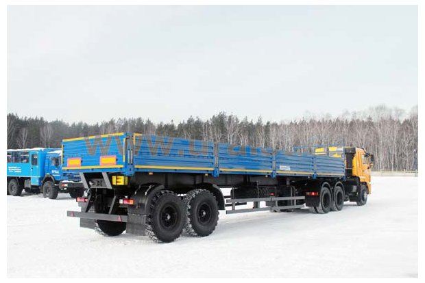 Полуприцеп бортовой 9083