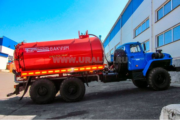 Автоцистерна вакуумная МВ-10-ОД КО УСТ-5453