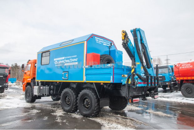 Камаз АРОК УСТ-5453 43118-50 с КМУ ИМ-95