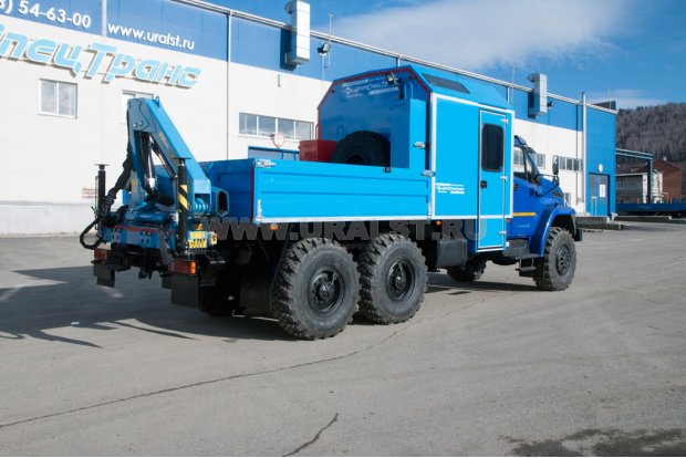 АНРВ с КМУ ИМ-55 УСТ 5453 Урал 4320-74Е5 NEXT