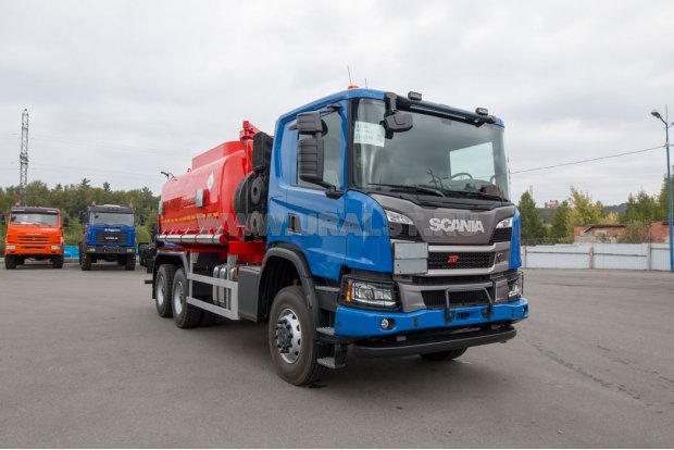 Автотопливозаправщик  АТЗ-15-2 SCANIA CP 380 B6x6HZ