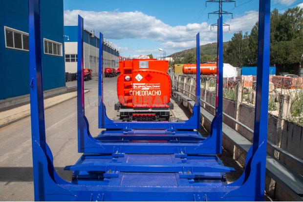 Площадка сортиментовозная