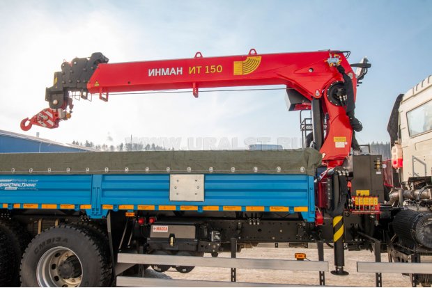 Кран манипулятор КМУ ИТ-150 (тросовый) 