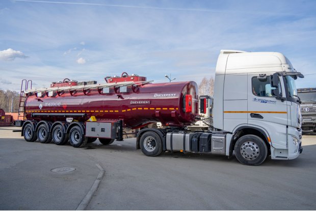 Полуприцеп-цистерна ППЦ 32К-42ЛЛ-4Р BPW SEVEREST высота ССУ 1150 мм, рекуперация