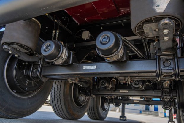 Пневматическая подвеска полуприцепа