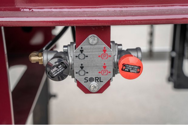 Краны управления стояночным тормозом