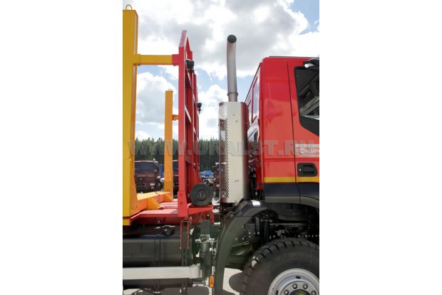 Система вертикального выпуска отработанных газов