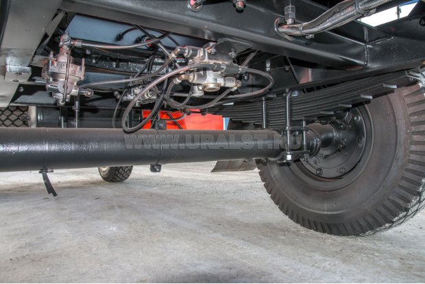 Подвеска прицепа-цистерны