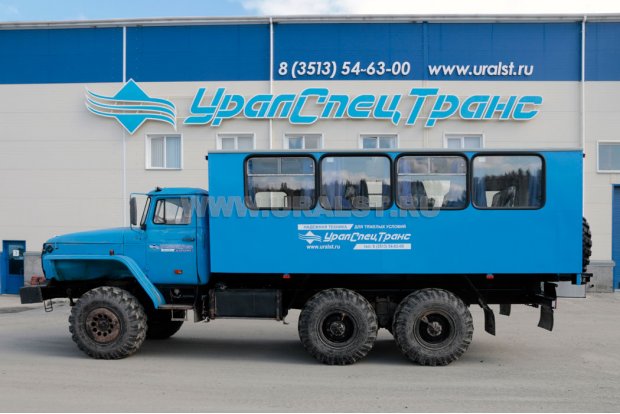 Навеска вахтового автобуса