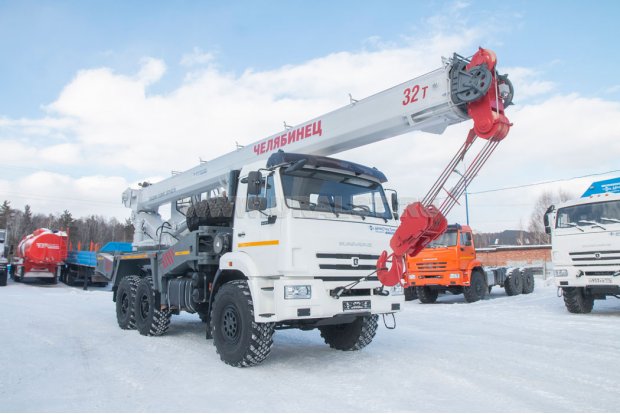 Автомобильный кран Камаз КС-55733