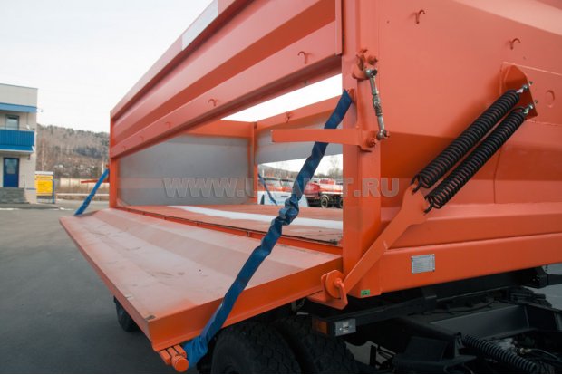 Прицеп самосвальный ПС 12-21Д-17 c разложенными боковыми бортами