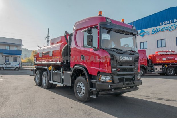 Автотопливозаправщик АТЗ-12-2 SCANIA G440B 6х6 (навесное оборудование)