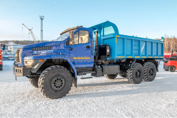Самосвал ААС 10-12 УСТ 5453ЕА с задней разгрузкой Урал NEXT 4320-72Е5Г38 (ПГЦ)